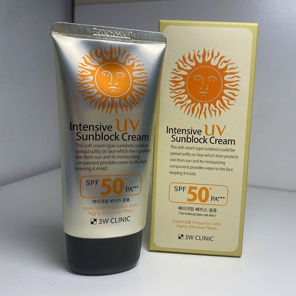 3w Clinic Intensive UV Sunblock Cream 70 ml