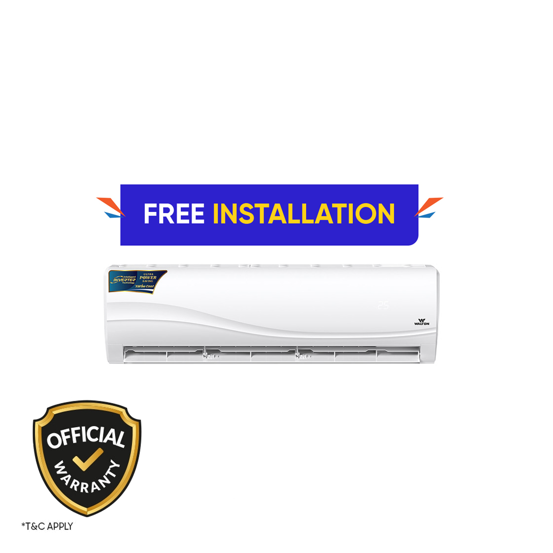 Walton 1.5 Ton Riverine Prime Intelligent Inverter Air Conditioner (WSI-RIVERINE-18M)