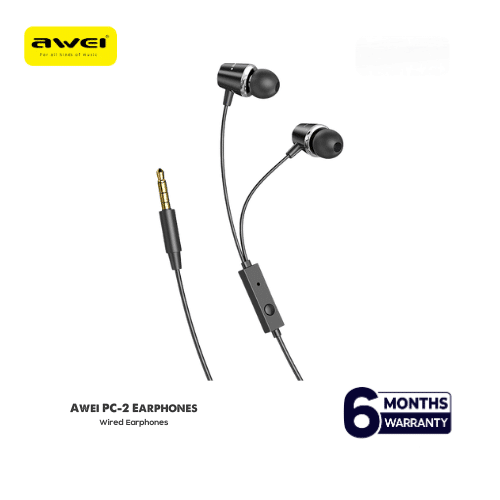 Awei PC-2 Wired Headphone with Microphone