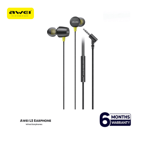 Awei L5 Sports In-ear Earphones With Mic