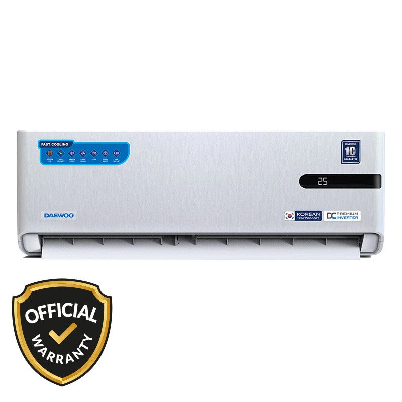 DAEWOO 1.5 Ton DC Inverter Split Type Air Conditioner (DSB-H189B1KLHI-T)