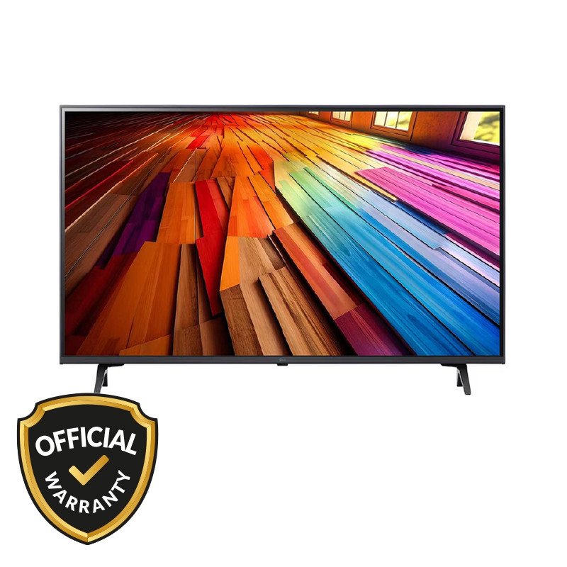 LG 43 Inch Bezel-Less 4K UHD Smart TV (43UT8050PSB)