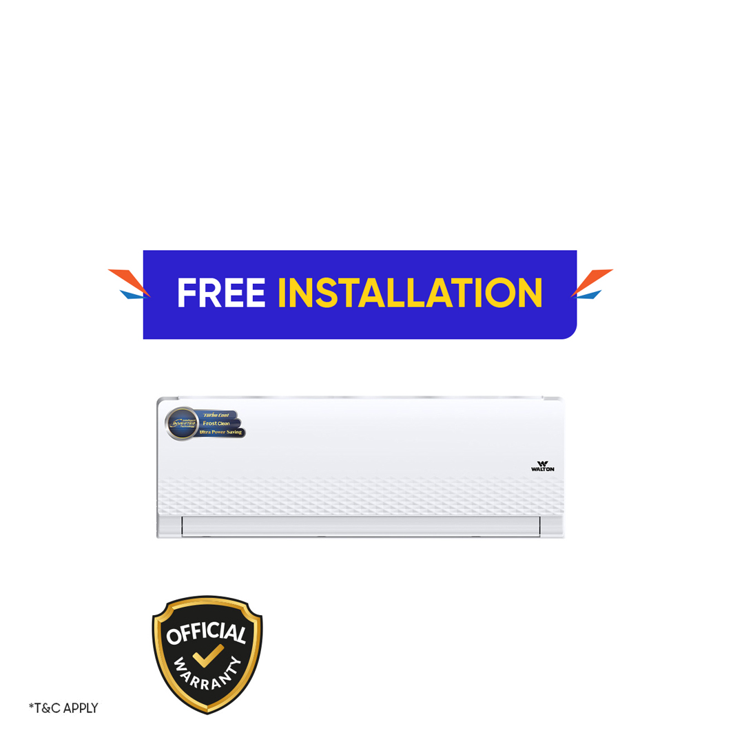 Walton 1.5 Ton Intelligent Inverter Air Conditioner [WSI-DIAMOND-18M (FROST CLEAN)]