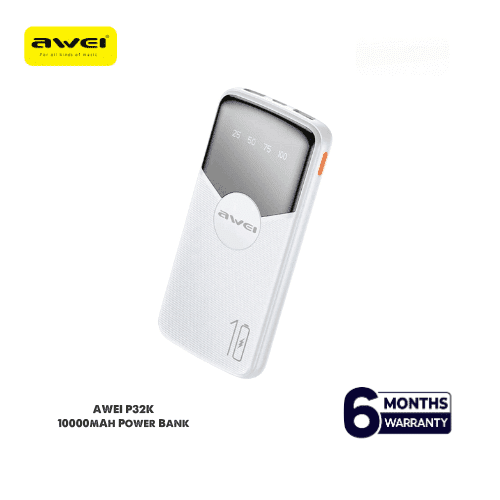 AWEI P32K Portable 10000mAh Power Bank