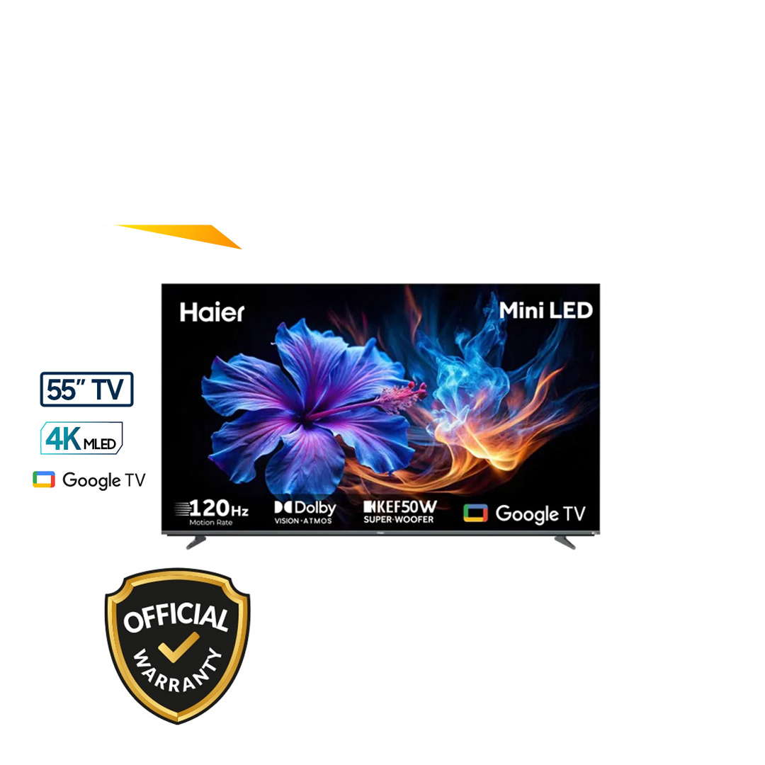 Haier 55 Inch Mini LED 4K UHD Google TV (H55M80FUX)
